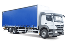 Car Hire Fishponds - 26 Tonne Curtain Side Truck - Truck hire Fishponds