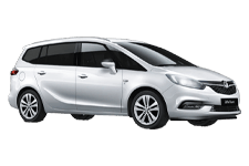 Car Hire Fishponds - Vauxhall Zafira 7-Seater - Minibus hire Fishponds
